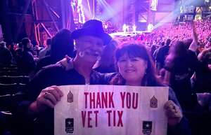 Randy attended Kiss: End of the Road World Tour on May 11th 2022 via VetTix 
