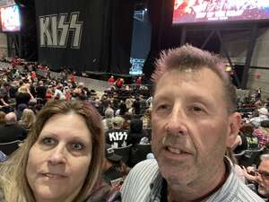 Terrence attended Kiss: End of the Road World Tour on May 11th 2022 via VetTix 