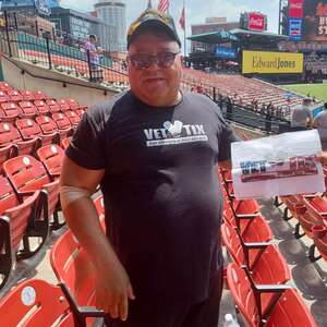 William attended St. Louis Cardinals - MLB vs Baltimore Orioles on May 12th 2022 via VetTix 