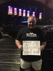 JAMES attended The Doobie Brothers on May 13th 2022 via VetTix 