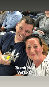 Pamela attended New York Yankees - MLB vs Baltimore Orioles on May 23rd 2022 via VetTix 