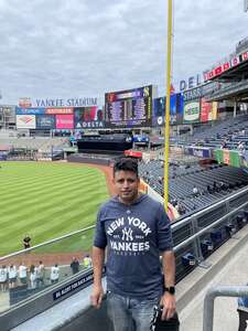 WILMER attended New York Yankees - MLB vs Baltimore Orioles on May 24th 2022 via VetTix 
