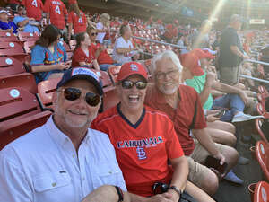 john and micky attended St. Louis Cardinals - MLB vs Miami Marlins on Jun 29th 2022 via VetTix 