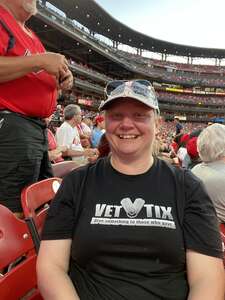 Shannon attended St. Louis Cardinals - MLB vs Miami Marlins on Jun 29th 2022 via VetTix 