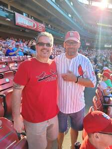 Chris attended St. Louis Cardinals - MLB vs Miami Marlins on Jun 29th 2022 via VetTix 