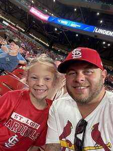 Cory attended St. Louis Cardinals - MLB vs Miami Marlins on Jun 29th 2022 via VetTix 