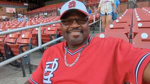 Bruce attended St. Louis Cardinals - MLB vs Miami Marlins on Jun 28th 2022 via VetTix 