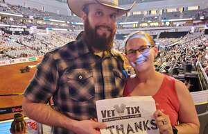 Stephanie attended PBR World Finals on May 20th 2022 via VetTix 