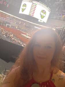Katie attended PBR World Finals on May 20th 2022 via VetTix 