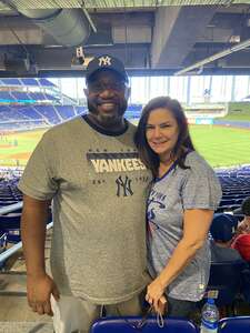 roderick attended Miami Marlins - MLB vs New York Mets on Jun 24th 2022 via VetTix 