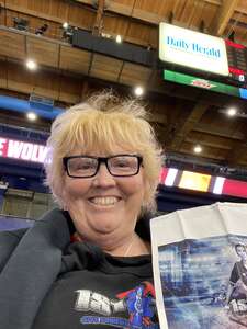 mary anne attended Chicago Wolves - AHL vs Milwaukee Admirals on May 22nd 2022 via VetTix 