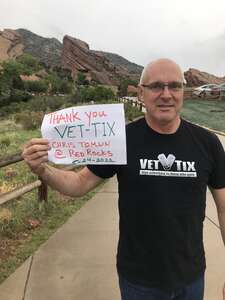 DougFess attended Chris Tomlin Worship at Red Rocks on May 24th 2022 via VetTix 