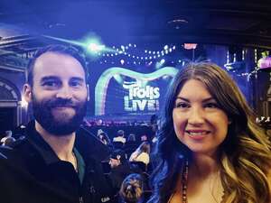 Mike attended Trolls Live! on May 28th 2022 via VetTix 