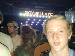 Adam attended The Governors Ball Music Festival on Jun 10th 2022 via VetTix 