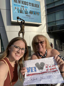 MICHAEL attended New Kids on the Block: the Mixtape Tour 2022 on May 27th 2022 via VetTix 