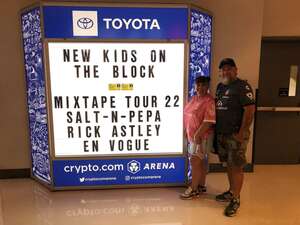 Andy attended New Kids on the Block: the Mixtape Tour 2022 on May 27th 2022 via VetTix 