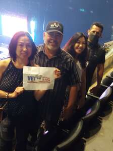 Carlos attended New Kids on the Block: the Mixtape Tour 2022 on May 27th 2022 via VetTix 
