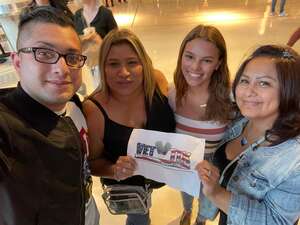Milo attended New Kids on the Block: the Mixtape Tour 2022 on May 27th 2022 via VetTix 