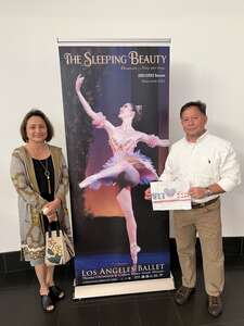 Abraham attended Los Angeles Ballet Performs Sleeping Beauty on May 28th 2022 via VetTix 