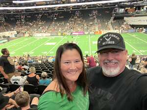 James attended Arizona Rattlers - IFL vs Frisco Fighters on May 21st 2022 via VetTix 