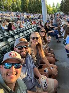 Perry attended Dierks Bentley: Beers on Me Tour 2022 on Jun 4th 2022 via VetTix 