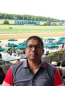 Saha attended The Belmont Stakes - Reserved Seating on Jun 11th 2022 via VetTix 