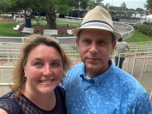 JAMES attended The Belmont Stakes - Reserved Seating on Jun 11th 2022 via VetTix 