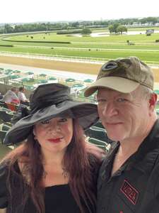 Cristina Leon Guerrero attended The Belmont Stakes - Reserved Seating on Jun 11th 2022 via VetTix 