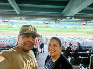 Miguel attended The Belmont Stakes - Reserved Seating on Jun 11th 2022 via VetTix 