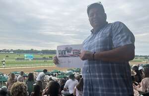 JAVIER attended The Belmont Stakes - Reserved Seating on Jun 11th 2022 via VetTix 