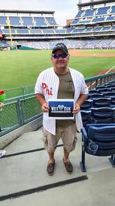 David attended Philadelphia Phillies - MLB vs San Francisco Giants on Jun 1st 2022 via VetTix 