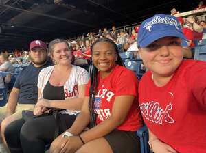 Heather attended Philadelphia Phillies - MLB vs San Francisco Giants on Jun 1st 2022 via VetTix 