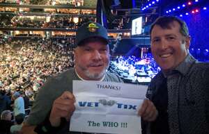 Mark attended The Who Hits Back! 2022 Tour on May 23rd 2022 via VetTix 