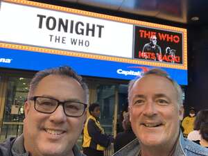 George attended The Who Hits Back! 2022 Tour on May 23rd 2022 via VetTix 