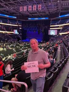 JAMES attended The Who Hits Back! 2022 Tour on May 23rd 2022 via VetTix 