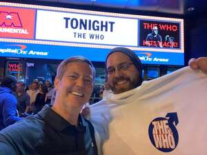 Bob & Son attended The Who Hits Back! 2022 Tour on May 23rd 2022 via VetTix 