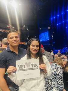 Isaac attended The Who Hits Back! 2022 Tour on May 23rd 2022 via VetTix 