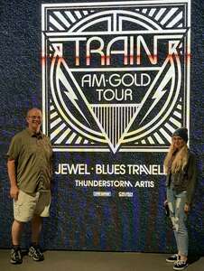 Corey attended Train - Am Gold Tour on Aug 2nd 2022 via VetTix 
