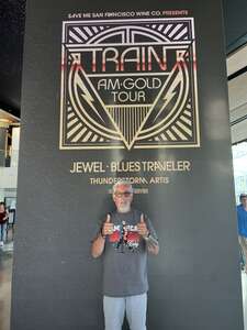 Jorge attended Train - Am Gold Tour on Aug 2nd 2022 via VetTix 