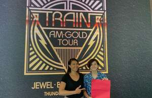 TIMOTHY attended Train - Am Gold Tour on Aug 2nd 2022 via VetTix 