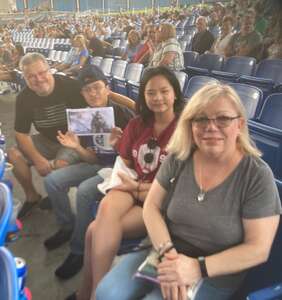 Maribeth attended Train - Am Gold Tour Presented by Save Me San Francisco Wine Co on Jun 25th 2022 via VetTix 