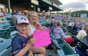 James attended Jersey Shore BlueClaws - Minor High-A vs Hudson Valley Renegades on Jul 7th 2022 via VetTix 