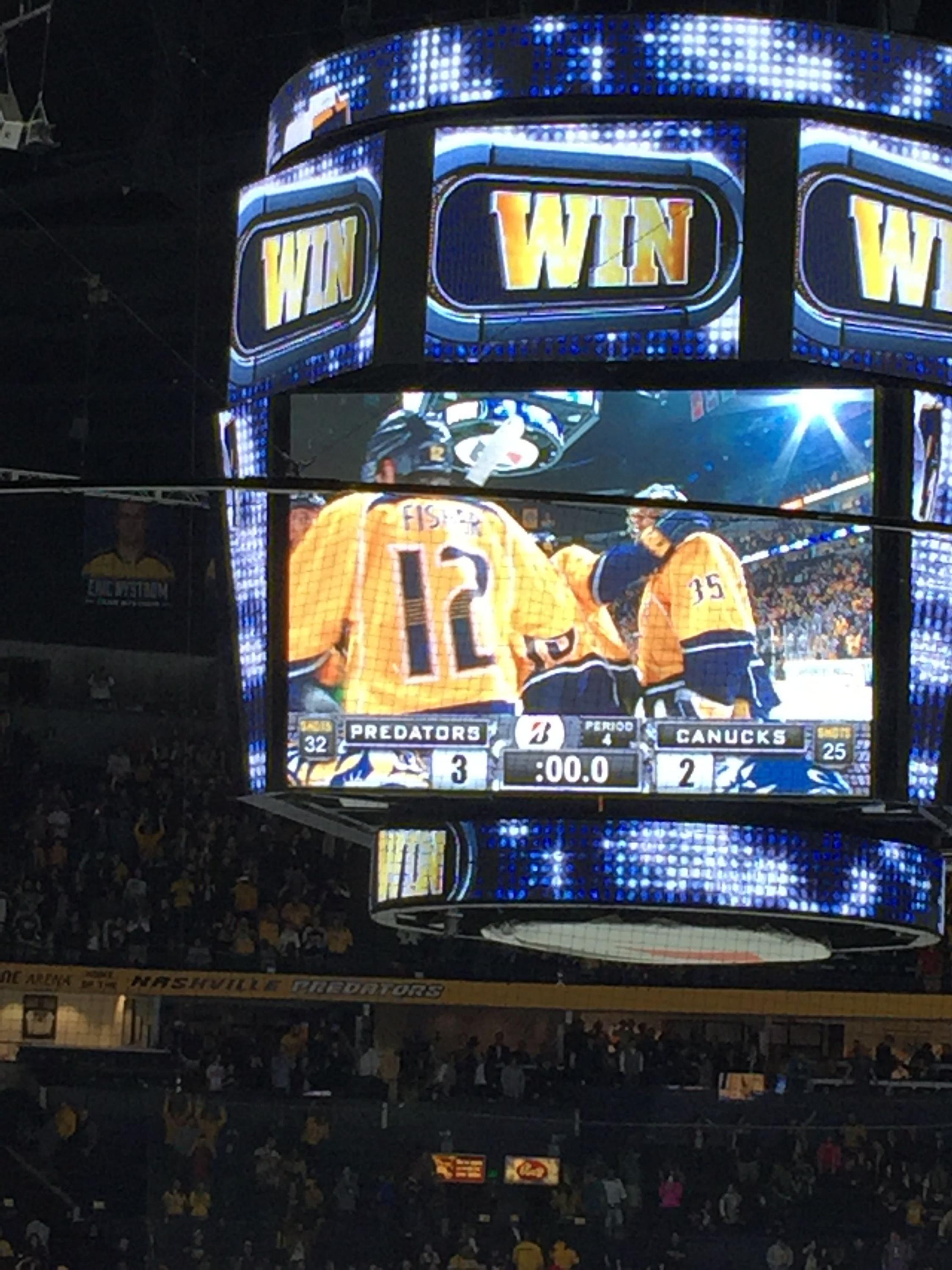 Nashville Predators vs. Vancouver Canucks - NHL