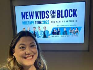 Christine attended New Kids on the Block: the Mixtape Tour 2022 on Jun 2nd 2022 via VetTix 