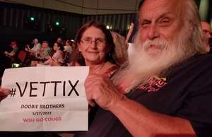 Ronald attended The Doobie Brothers on May 27th 2022 via VetTix 