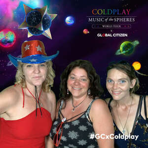 Sara attended Coldplay - Music of the Spheres World Tour on May 29th 2022 via VetTix 