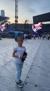 Jasmine attended Coldplay - Music of the Spheres World Tour on May 29th 2022 via VetTix 