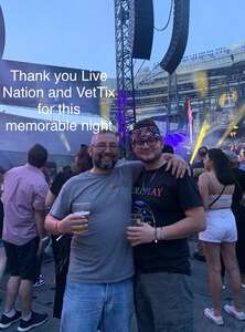 jesus attended Coldplay - Music of the Spheres World Tour on May 29th 2022 via VetTix 