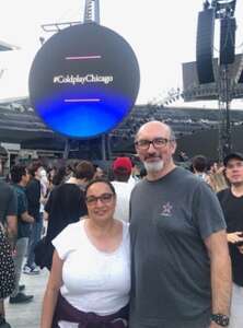 A Saez attended Coldplay - Music of the Spheres World Tour on May 29th 2022 via VetTix 