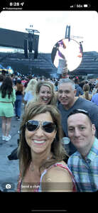 James attended Coldplay - Music of the Spheres World Tour on May 29th 2022 via VetTix 